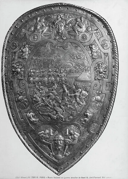 Shield of Henry II, preserved in the Louvre Museum, Paris