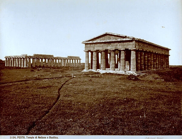 Temple of Neptune and the Basilica in Paestum
