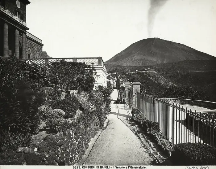 Framed Print : Vesuvian Observatory in Naples Framed Print : Vesuvian Observatory in Naples