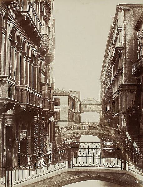 View of the Bridge of Sighs, Venice