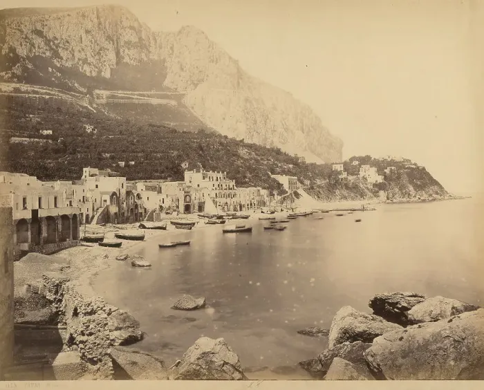 Framed Print : View of Capri Framed Print : View of Capri