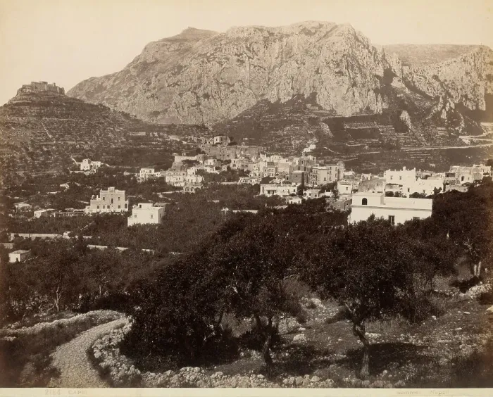 Framed Print : View of Capri Framed Print : View of Capri