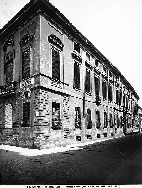 Vittorio Alfieri Palace at Asti