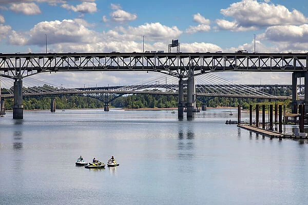 Oregon, Portland, Hawthorne Bridge
