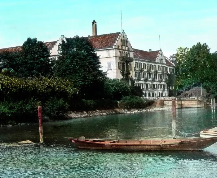 Framed Print : Bodensee Das Inselhotel Print Framed Print : Bodensee Das Inselhotel Print