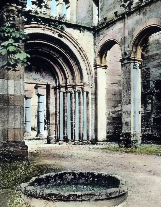 Framed Print : Thuringen Print: Ruins of Paulinenzella Monastery in Thuringia, 1920s Framed Print : Thuringen Print: Ruins of Paulinenzella Monastery in Thuringia, 1920s