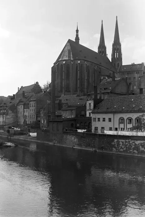 Framed Print : Görlitz Print: A 1930s German Cityscape Framed Print : Görlitz Print: A 1930s German Cityscape