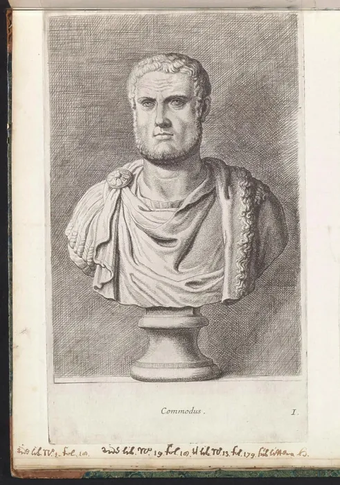 Framed Print : Commodus Roman Imperial Bust Print Framed Print : Commodus Roman Imperial Bust Print