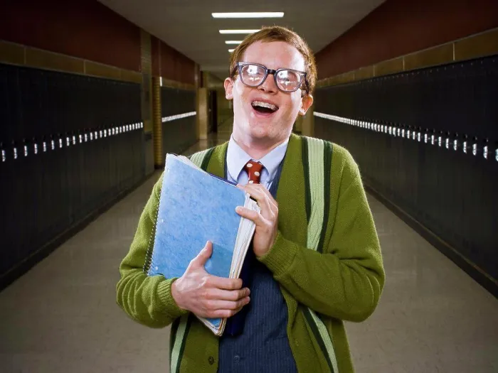 Framed Print : High School Nerd Print