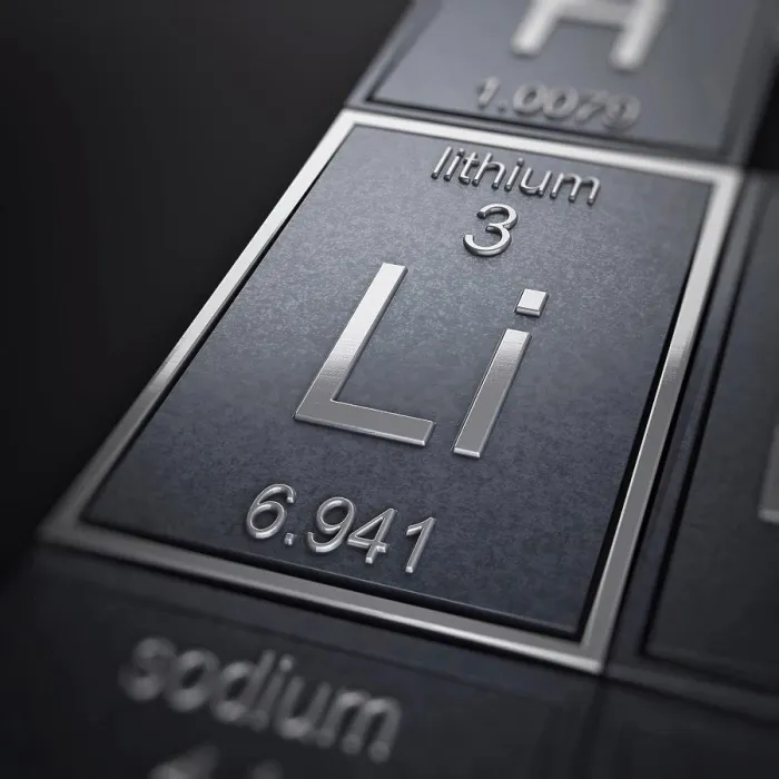 Framed Print : Lithium Chemical Element Print Framed Print : Lithium Chemical Element Print