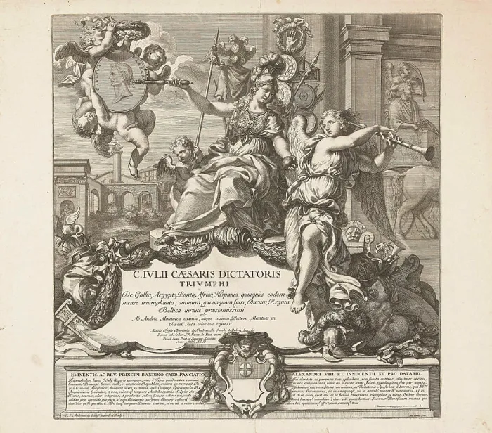 Framed Print : Minerva on Armor Throne Print