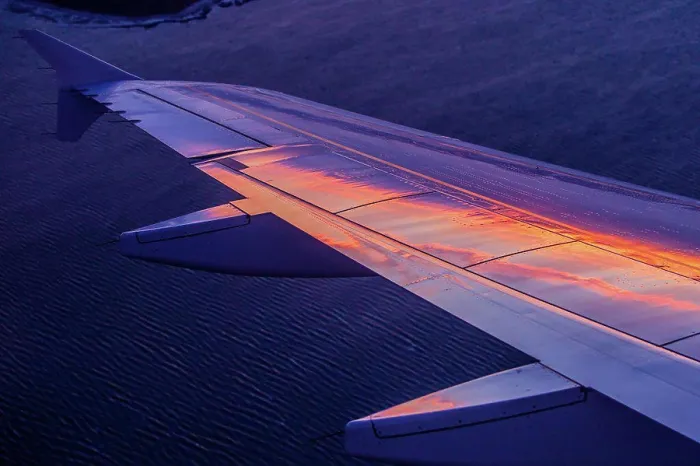 Framed Print : Plane Wing Print from SuperStock Framed Print : Plane Wing Print from SuperStock