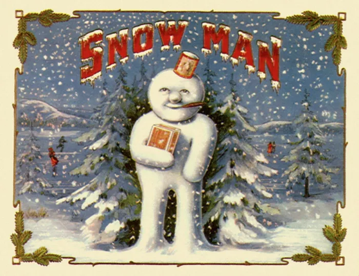 Framed Print : Snow Man Print from SuperStock Framed Print : Snow Man Print from SuperStock