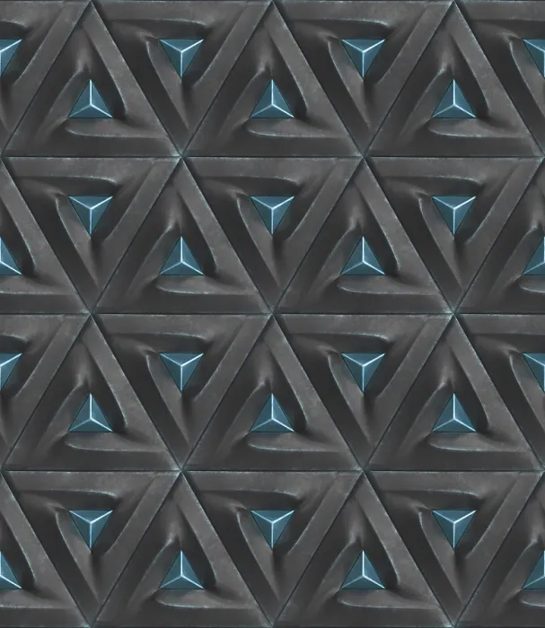 Framed Print : 3D Geometric Pattern Print Framed Print : 3D Geometric Pattern Print
