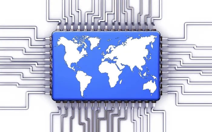 Framed Print : 3D Network Concept Print Framed Print : 3D Network Concept Print