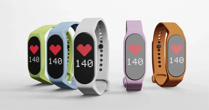 Framed Print : 3D Render Smart Band Fitness Watch Print Framed Print : 3D Render Smart Band Fitness Watch Print