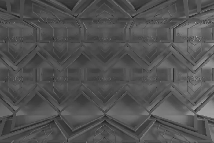 Framed Print : Abstract 3D Geometric Print Framed Print : Abstract 3D Geometric Print