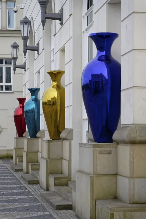 Framed Print : Luxembourg City Print - 4 Elements, Vase, Judicial District Framed Print : Luxembourg City Print - 4 Elements, Vase, Judicial District