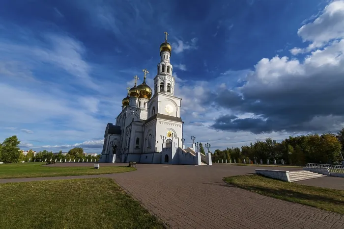 Framed Print : Abakan Cathedral of the Transfiguration Print, Russia Framed Print : Abakan Cathedral of the Transfiguration Print, Russia