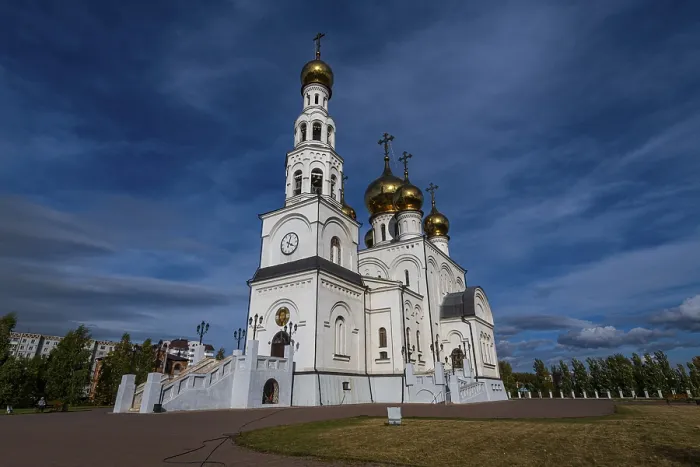 Framed Print : Abakan Cathedral of the Transfiguration Print, Russia Framed Print : Abakan Cathedral of the Transfiguration Print, Russia