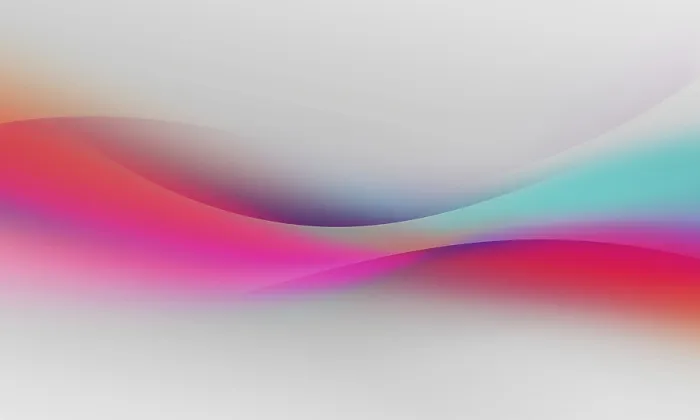 Framed Print : Dynamic Gradient Waves Print in Soft Hues Framed Print : Dynamic Gradient Waves Print in Soft Hues