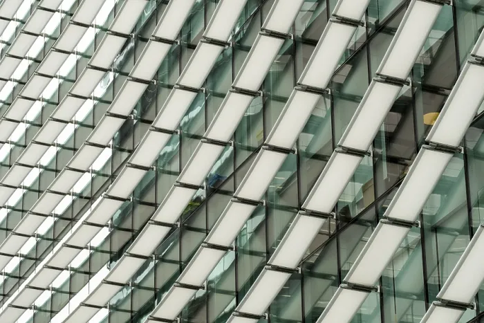 Framed Print : Abstract Building Facade Print Framed Print : Abstract Building Facade Print