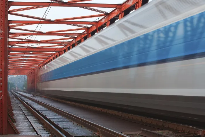 Framed Print : Abstract Composition of Moving Train in Mist Print Framed Print : Abstract Composition of Moving Train in Mist Print