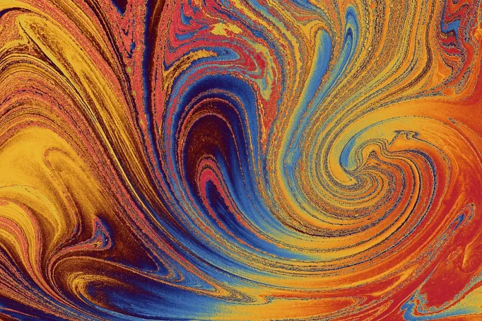 Framed Print : Abstract Marbling Print for Fabric Framed Print : Abstract Marbling Print for Fabric