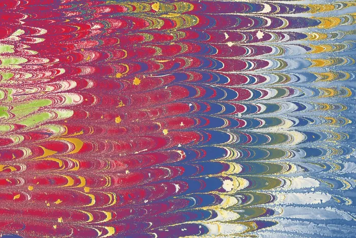 Framed Print : Abstract Marbling Print for Fabric Framed Print : Abstract Marbling Print for Fabric
