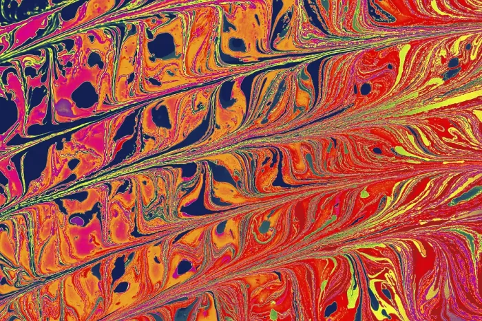 Framed Print : Abstract Marbling Print for Fabric Framed Print : Abstract Marbling Print for Fabric