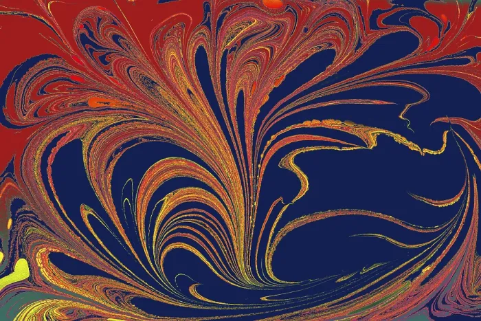Framed Print : Abstract Marbling Print for Fabric Framed Print : Abstract Marbling Print for Fabric