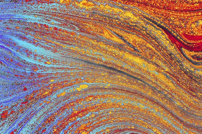 Framed Print : Abstract Marbling Print for Fabric Framed Print : Abstract Marbling Print for Fabric