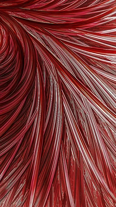 Framed Print : Fractal Feather Print - Glossy Bands Framed Print : Fractal Feather Print - Glossy Bands
