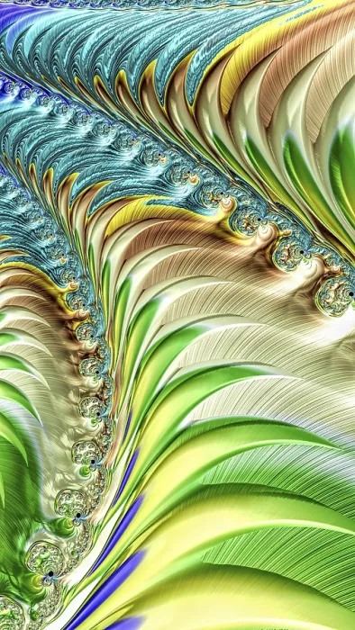 Framed Print : Abstract Fractal Background Print - Digital Art Framed Print : Abstract Fractal Background Print - Digital Art