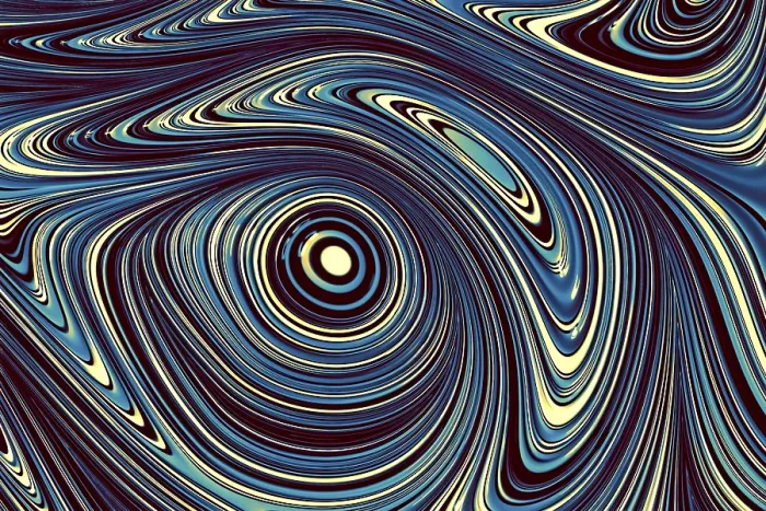 Framed Print : Abstract Geometric Background Print - Fractal Distortion Framed Print : Abstract Geometric Background Print - Fractal Distortion