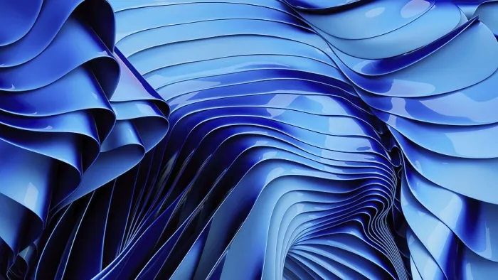 Framed Print : Dynamic Blue Waves Print Framed Print : Dynamic Blue Waves Print