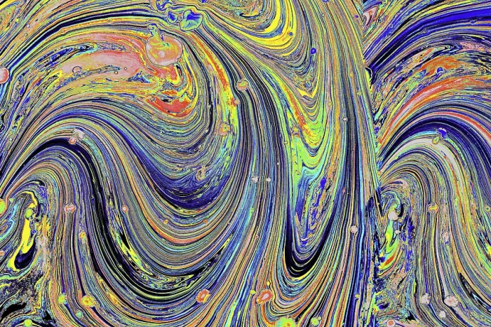Framed Print : Abstract Marbling Art Patterns Print Framed Print : Abstract Marbling Art Patterns Print