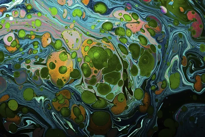 Framed Print : Abstract Marbling Art Patterns Print Framed Print : Abstract Marbling Art Patterns Print