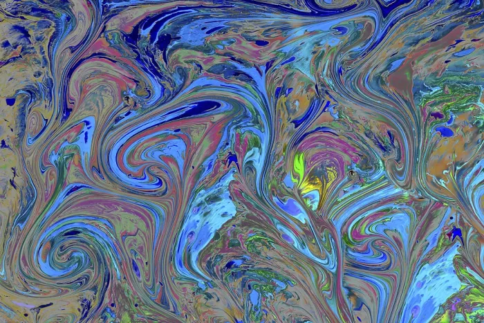 Framed Print : Abstract Marbling Art Patterns Print Framed Print : Abstract Marbling Art Patterns Print