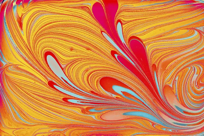 Framed Print : Abstract Marbling Floral Print for Fabric and Tile Design Framed Print : Abstract Marbling Floral Print for Fabric and Tile Design