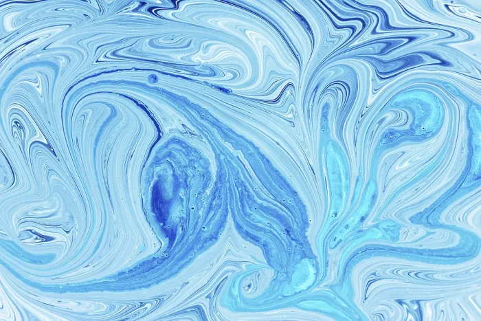 Framed Print : Blue and White Abstract Motion Print Framed Print : Blue and White Abstract Motion Print