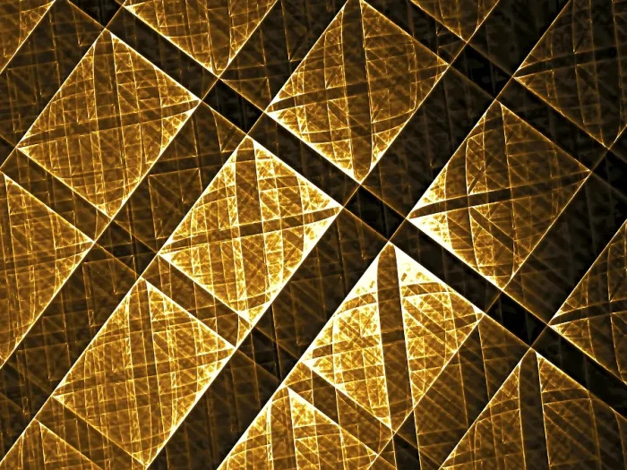 Framed Print : Abstract Technology Print - Golden Grid Background Framed Print : Abstract Technology Print - Golden Grid Background