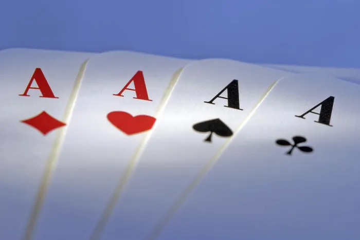 Framed Print : Four Aces Playing Card Print Framed Print : Four Aces Playing Card Print
