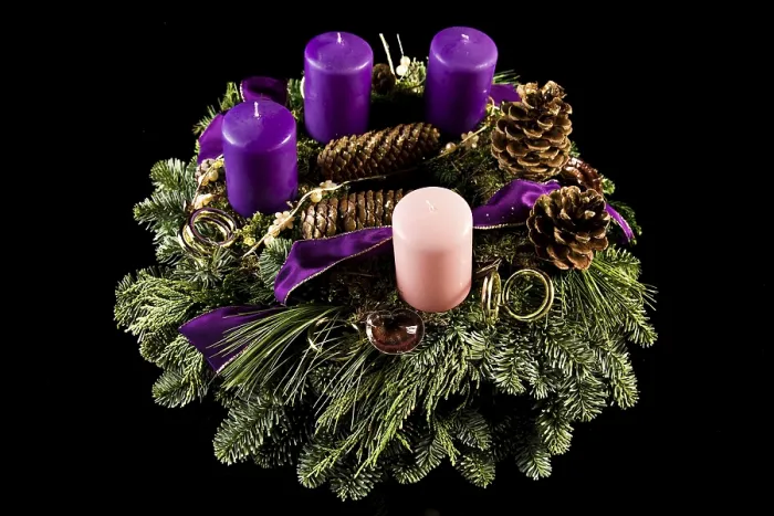Framed Print : Advent Wreath Print Framed Print : Advent Wreath Print