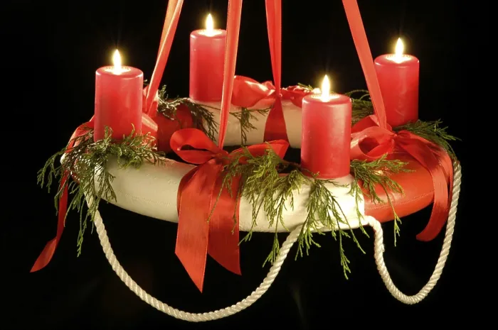 Framed Print : Advent Wreath Print Framed Print : Advent Wreath Print
