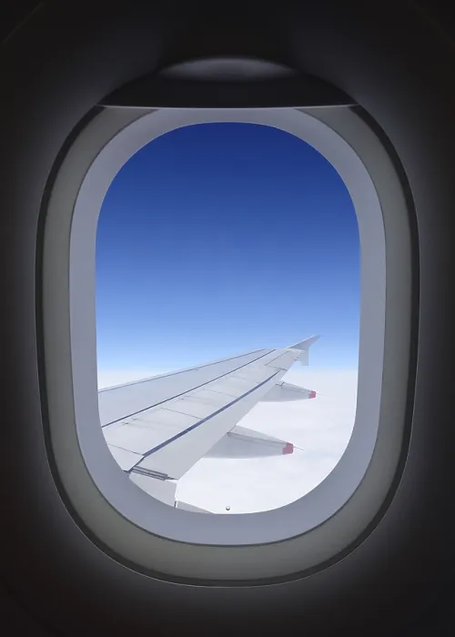 Framed Print : Airplane Window Print - A View from 30,000 Feet Framed Print : Airplane Window Print - A View from 30,000 Feet