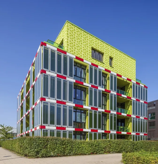 Framed Print : Algae House Print, IBA Hamburg 2013