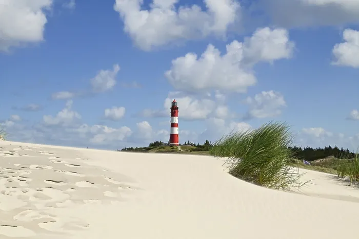 Framed Print : Amrum Lighthouse Print, Wittdun, Germany Framed Print : Amrum Lighthouse Print, Wittdun, Germany
