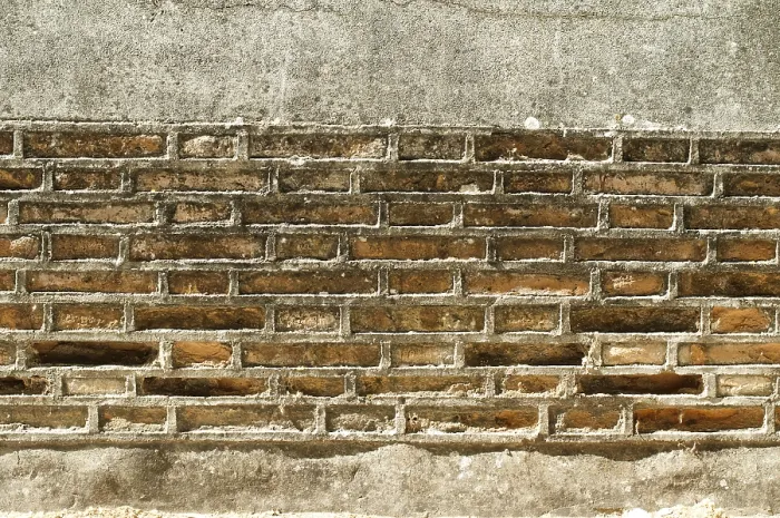 Framed Print : River Dike Ancient Brick Wall Print Framed Print : River Dike Ancient Brick Wall Print