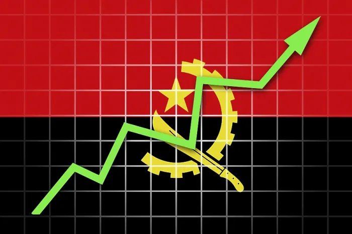 Framed Print : The Angolan Flag and Arrow Graph Print Framed Print : The Angolan Flag and Arrow Graph Print